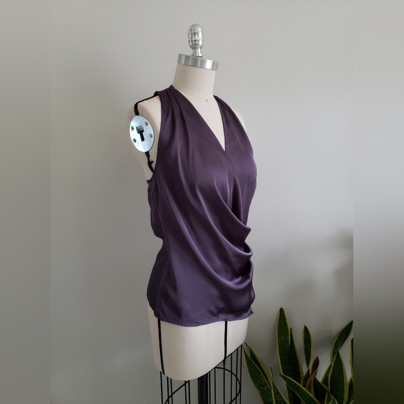 BEBE asymmetrical cowl wrap top - Picture 9 of 9